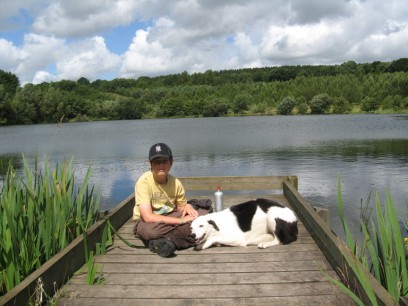 Lake at Ruardean Walk