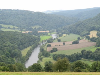 Bigsweir bridge from Coxbury & Wyegate Lane